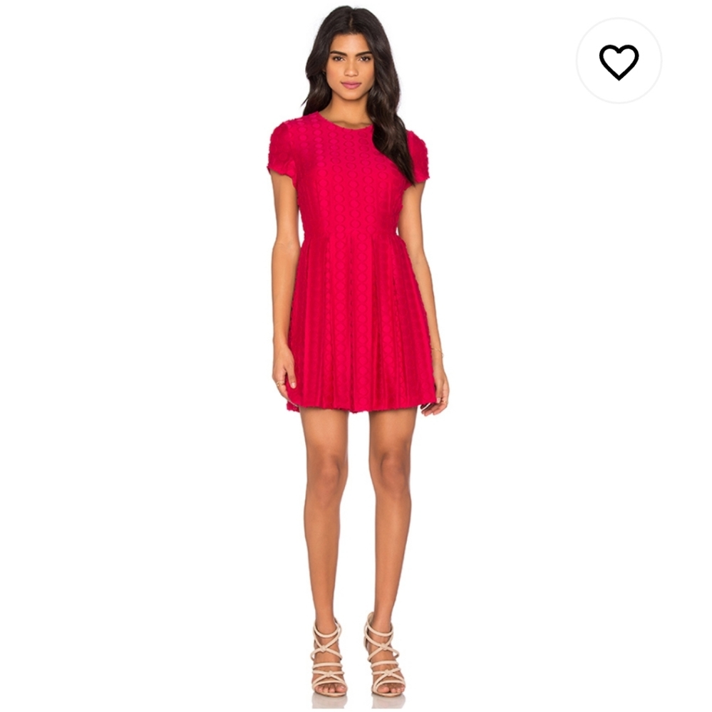 NBW 1.State Pleated Flare Dress in Horizon Pink 💞